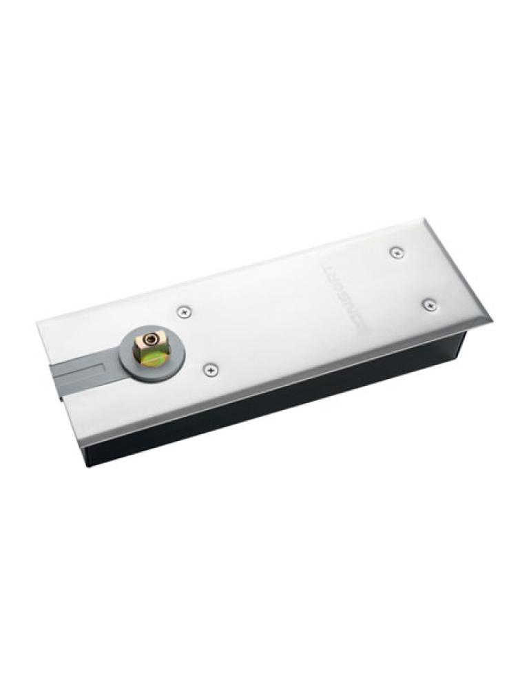 Heavy duty cam action floor spring. Power size: 1-4. Maximum Door weight: up to 155kg Maximum Opening angle: up to 160° Available with single action and double action accessories.